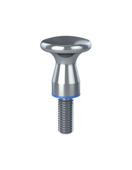 Knob XK(25) M8 x 20, Blue NBR