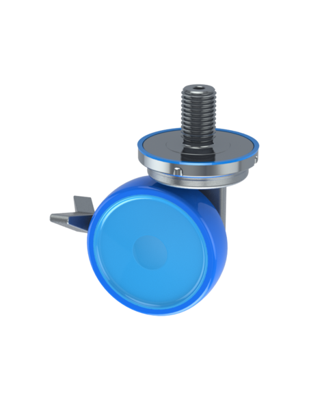 Castor XSCRB100, Blue, M24 x 40-M24