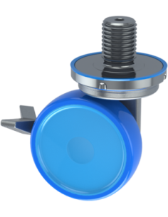 Castor XSCRB100, Blue, M30 x 40-M30