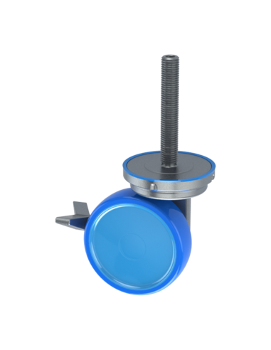 Castor XSCRB100, Blue, M16 x 100-M16
