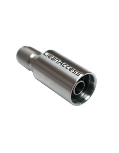 L.P.crimped fitting 1/2'' with male quick coupling