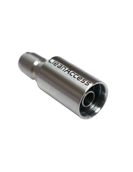 L.P.crimped fitting 1/2'' with male quick coupling