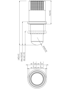 Tank support bolts SBX(r24)BSPP 2