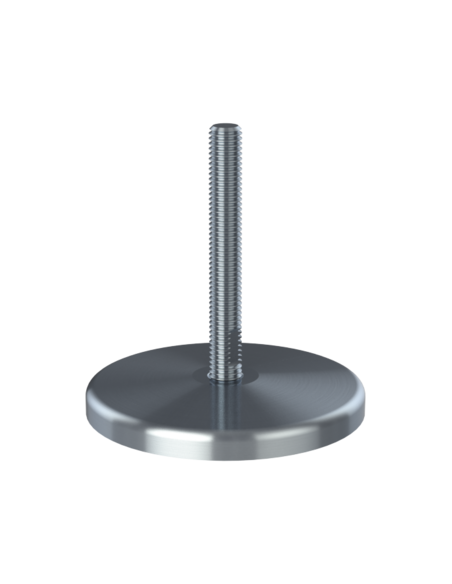 Machine foot KT110-UNC 1/2 x 4, AISI 304