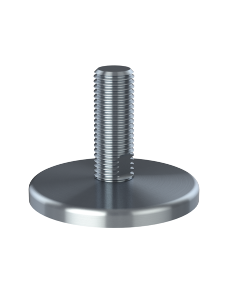 Machine foot KT110-UNC 1 x 3, AISI 304