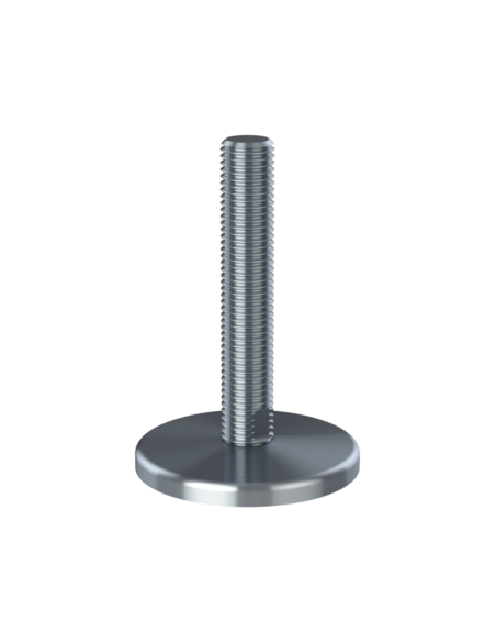 Machine foot KT110-UNC 1 x 6, AISI 304