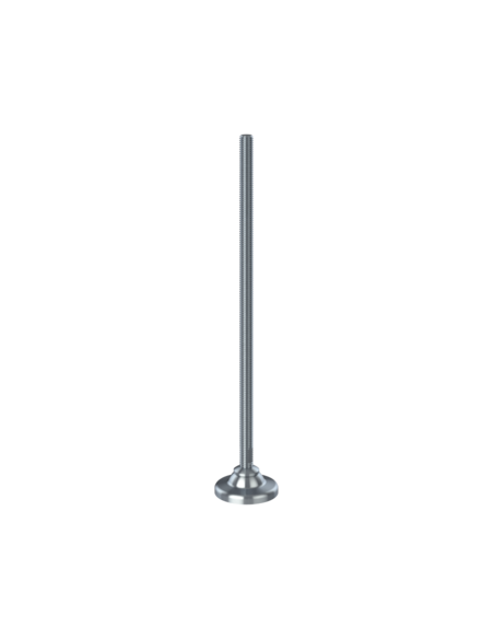 Machine foot HG60-UNC 1/2 x 12, AISI 304