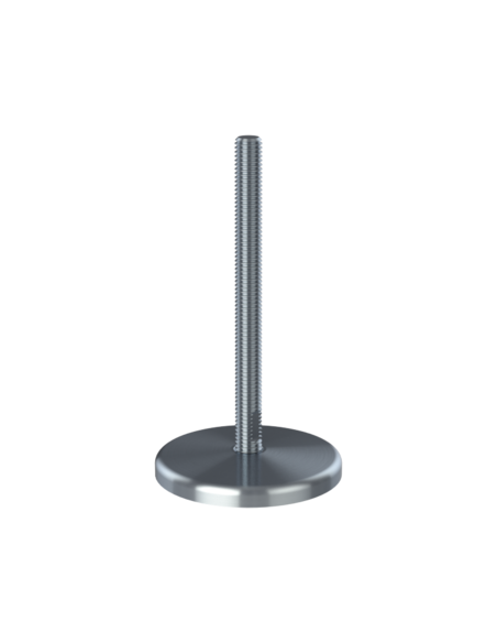 Machine foot KT90-UNC 1/2 x 6, AISI 304