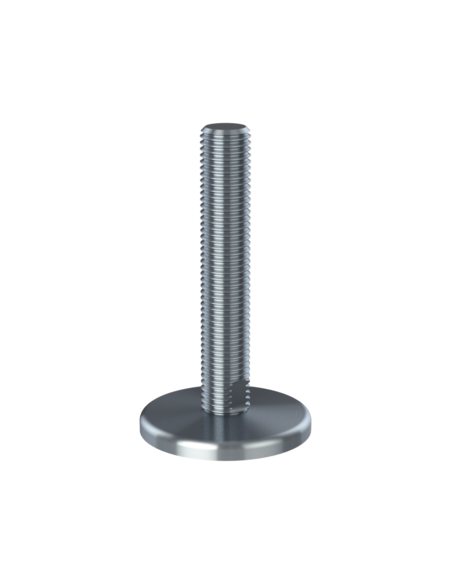 Machine foot KT90-UNC 1 x 6, AISI 304