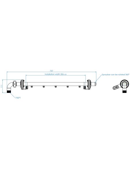 CIP unit V4 20"-561/451-1-5(101,60)-BSPT 1"