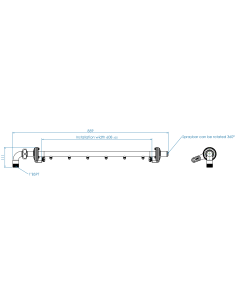 CIP unit V4 24"-663/553-1-6(101,60)-BSPT 1" 2