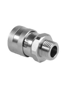 SAVE WATER SS female quick coupling EXT thr. 1/2''