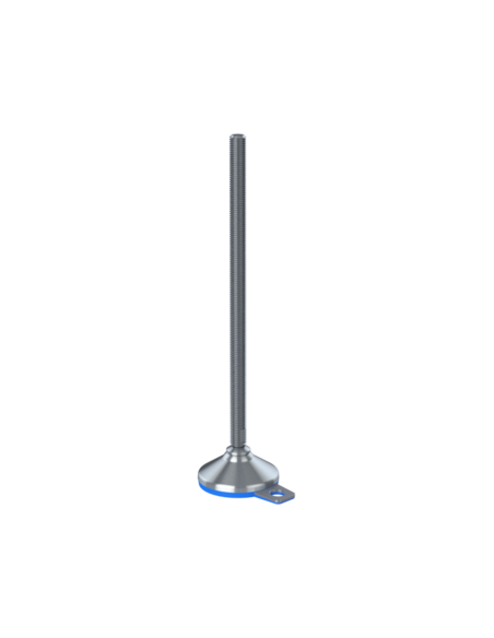 Machine foot HX-FIX81-M16 x 310, AISI 304, Blue NBR, 1 fixation
