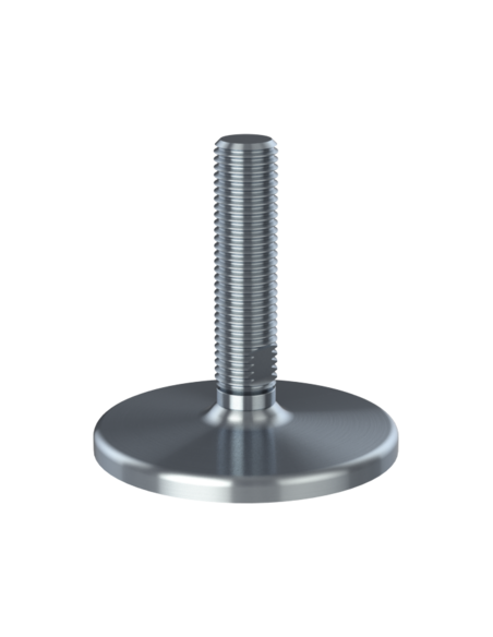 Machine foot HXG125-UNC 1 x 4, AISI 304