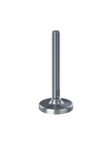Machine foot HXG80-UNC 3/4 x 6, AISI 304