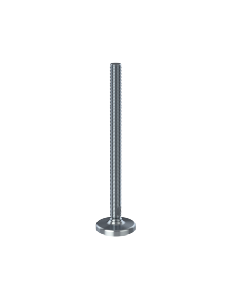Machine foot HXG80-UNC 7/8 x 12, AISI 304