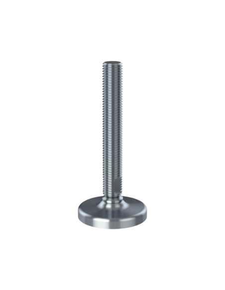 Machine foot HXG80-UNC 7/8 x 6, AISI 304