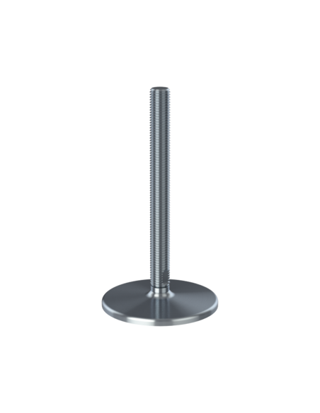 Machine foot HXG150-UNC 1 x 10, AISI 304
