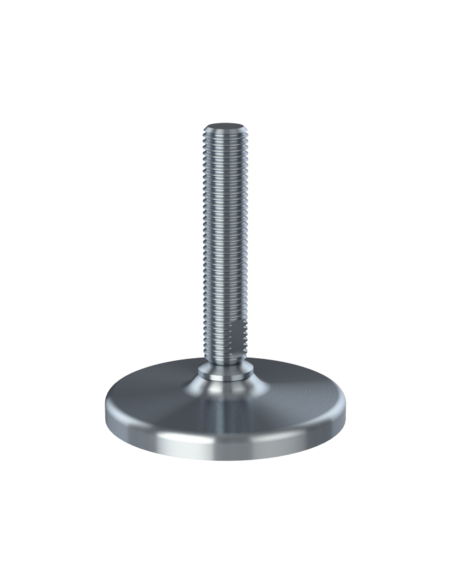 Machine foot HXG105-UNC 3/4 x 4, AISI 304