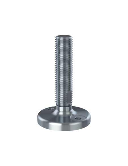Machine foot HXJ80-UNC 1 x 4, AISI 304, 2 fixations