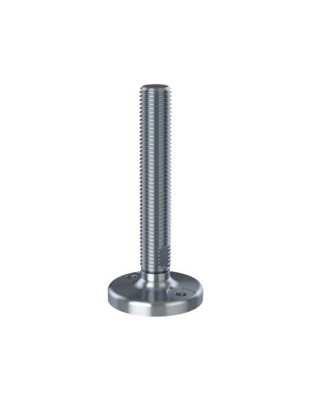Machine foot HXJ80-UNC 1 x 6, AISI 304, 2 fixations