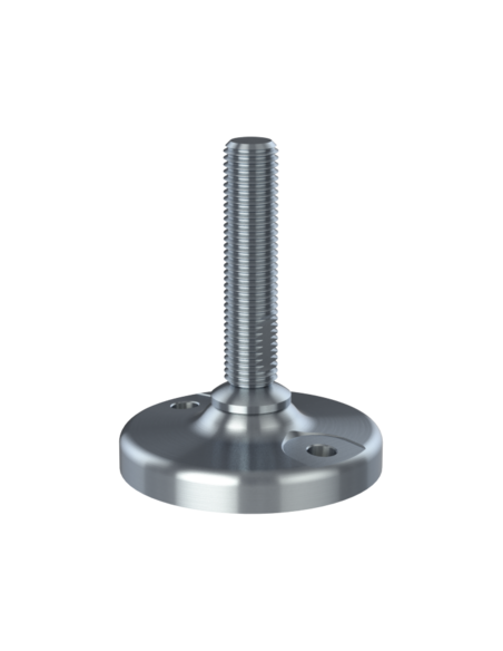 Machine foot HXJ80-M16 x 70, AISI 304, 2 fixations