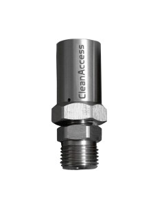 Low pressure hose twisted fitting EXT thread 1/2''