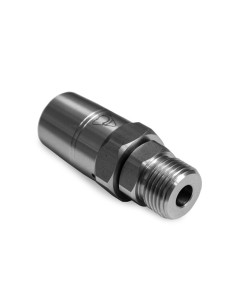 Low pressure hose twisted fitting EXT thread 1/2'' 2