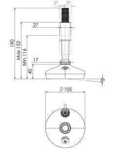 Machine foot 2