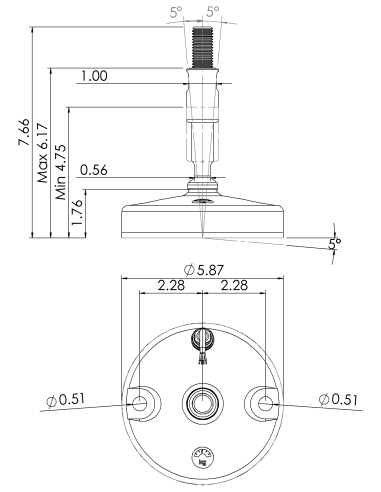 Machine foot