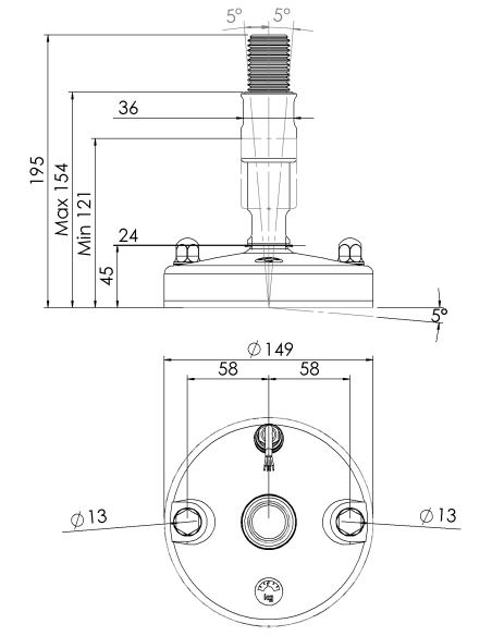 Machine foot