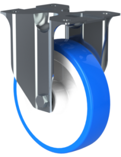 Castor CS125, White/Blue, AISI 304, 1.964