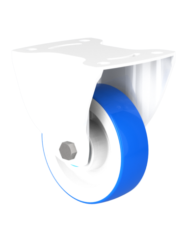 Castor CS125, White/Blue, AISI 304, 2.946