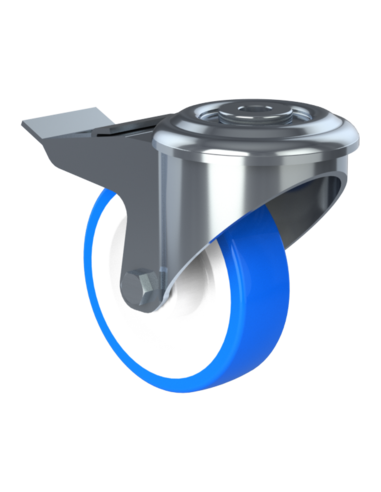 Castor SCRB100, White/Blue, AISI 304, 1.471
