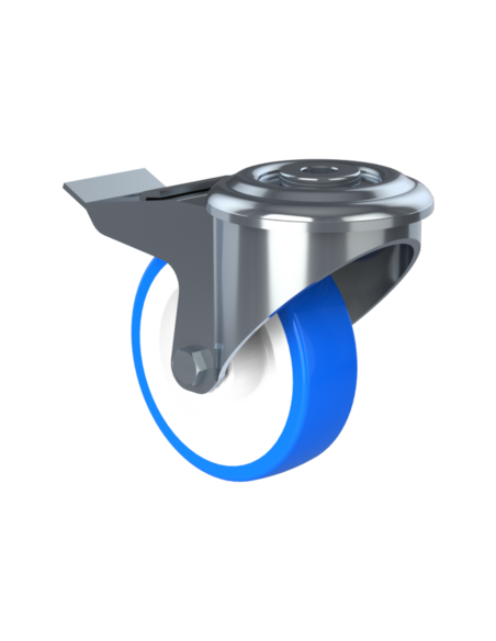 Castor SCRB100, White/Blue, AISI 304, 1.471