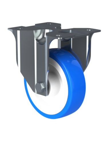 Castor CS100, White/Blue, AISI 304, 1.473