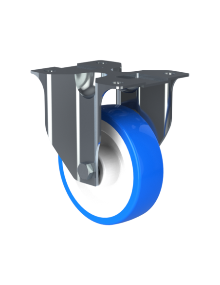 Castor CS100, White/Blue, AISI 304, 1.473
