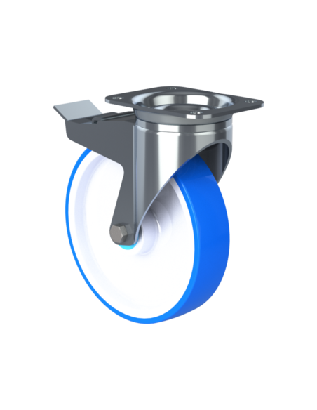 Castor SCSB200, White/Blue, AISI 304, 3.928