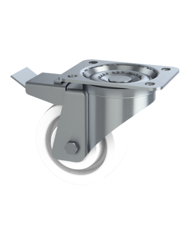 Castor SCSB125, White, AISI 304, 6.874