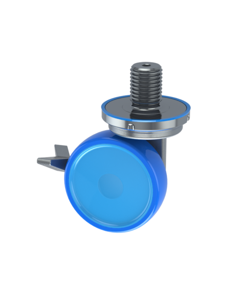 Castor XSCRB100, Blue, M30 x 40-M30