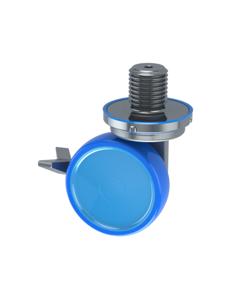 Castor XSCRB100, Blue, M36 x 40-M36