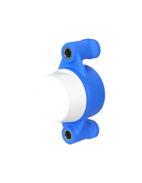 Bearing house XB2FC52(Blue)-SSB25 mm(Front)-CL(White)-OS(White)