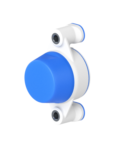 Bearing house XB2FC62(White)-CSB30 mm(Front)-CL(Blue)-OS(White)