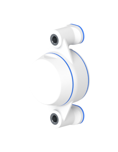 Bearing house XB2FC62(White)-CSB30 mm(Front)-CM(White)-OS(White)