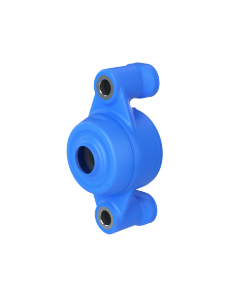 Bearing house XB2FC47(Blue)-CSB3/4"(Front)-OM(Blue)-OS(Blue)
