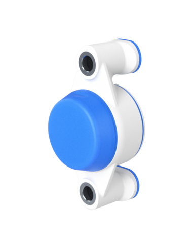 Bearing house XB2FC47(White)-CSB3/4"(Front)-CM(Blue)-OS(White)