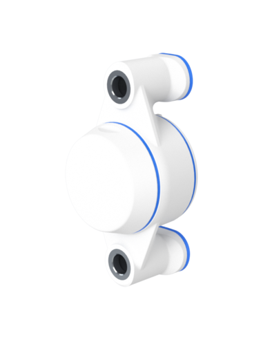 Bearing house XB2FC47(White)-CSB20 mm(Front)-CM(White)-OS(White)