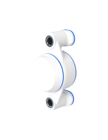 Bearing house XB2FC47(White)-CSB20 mm(Front)-CM(White)-OS(White)