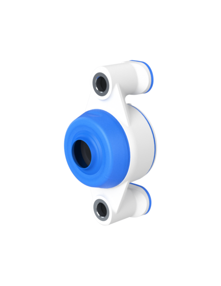 Bearing house XB2FC47(White)-CSB20 mm(Front)-OM(Blue)-OS(White)