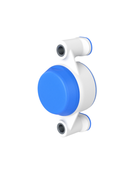 Bearing house XB2FC52(White)-CSB25 mm(Front)-CM(Blue)-OS(White)